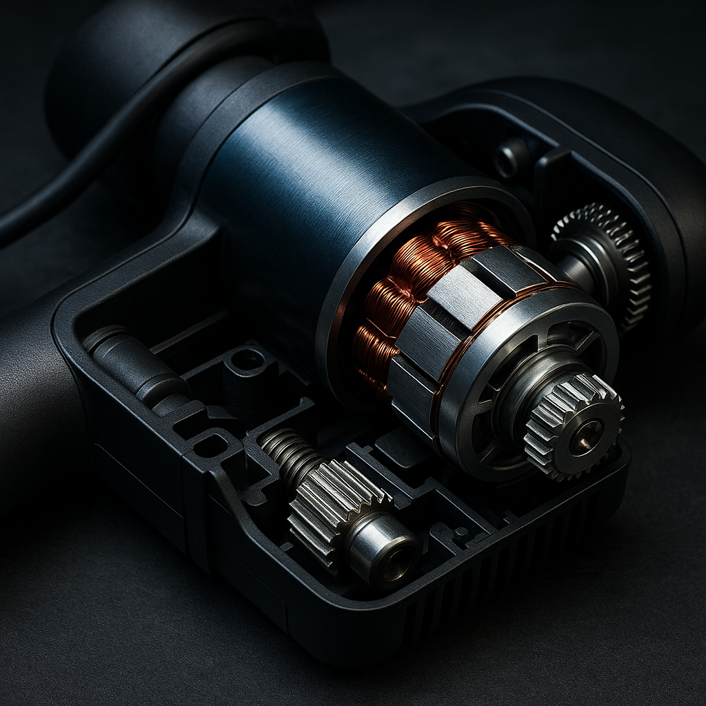 moteur d'un pistolet de massage