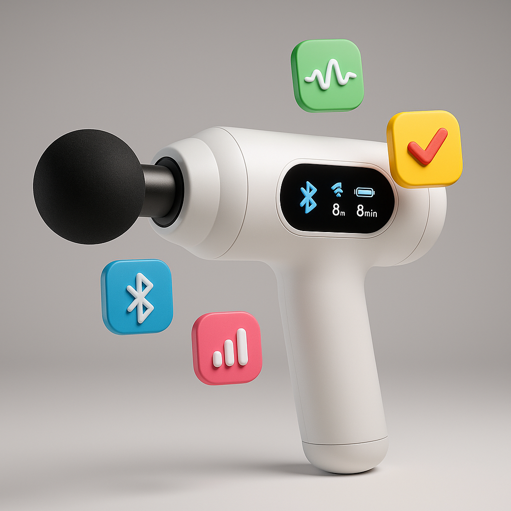 Pistolet-de-massage-connecté-5-infos-à-connaître BELFIT