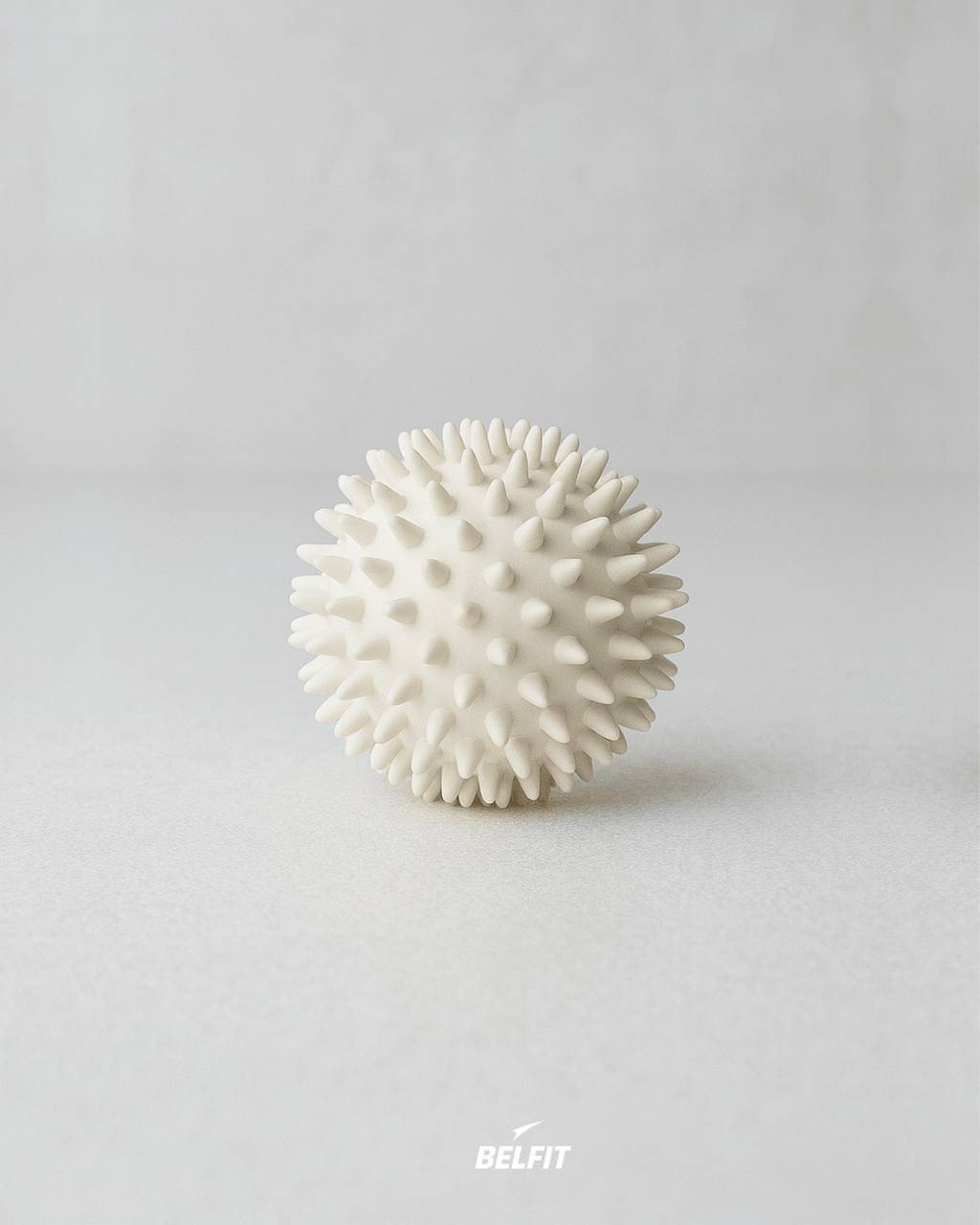 Petite balle de massage à picots Blanc cassé