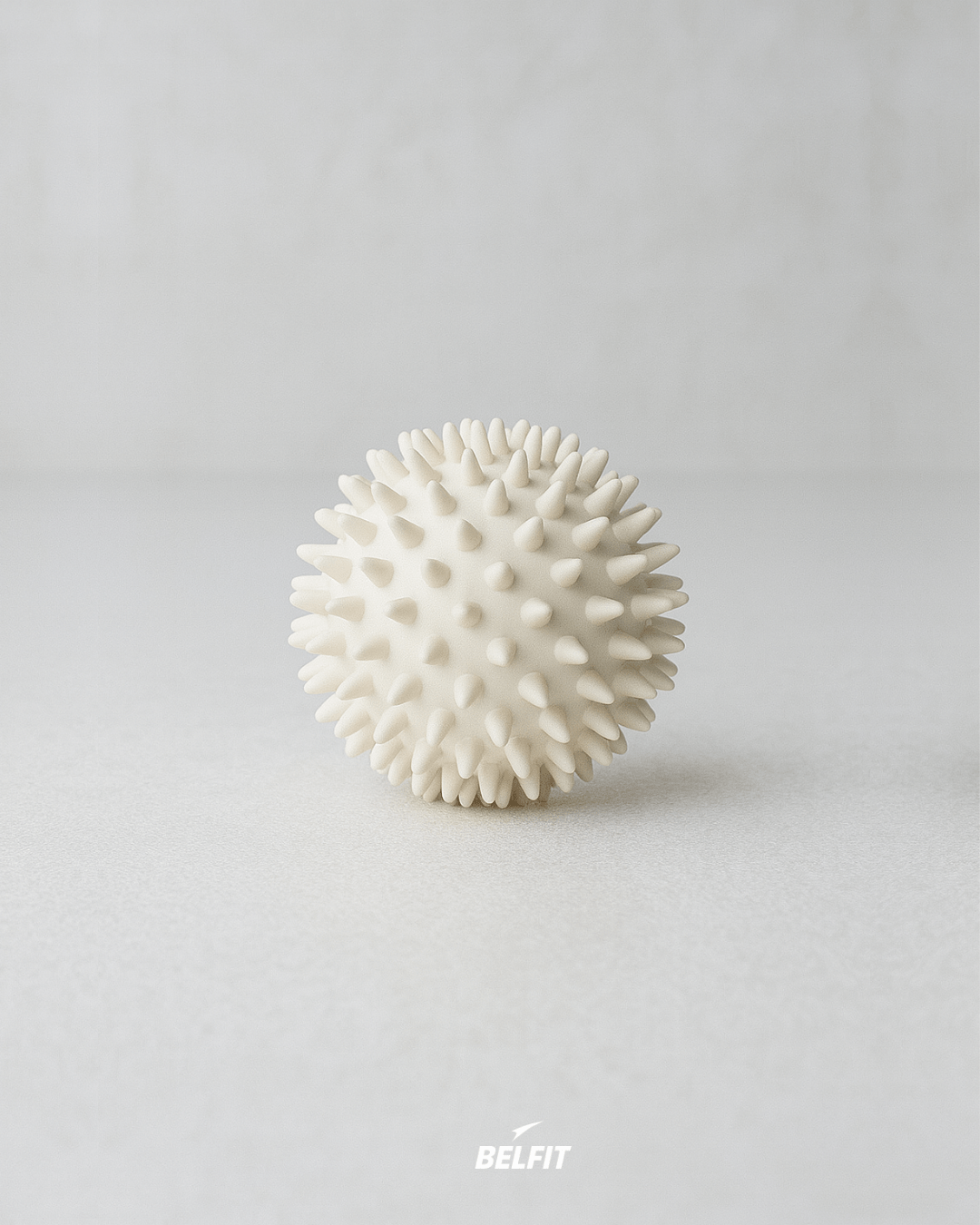 Petite balle de massage à picots Blanc cassé