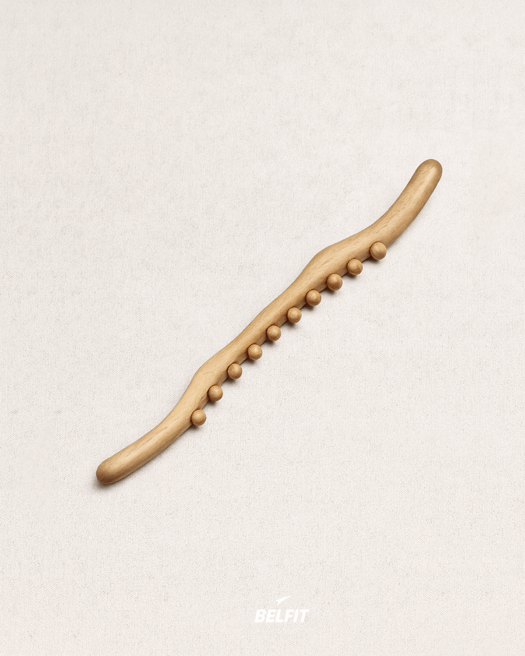 Bâton de Massage Anti-Cellulite en Bois Bois clair