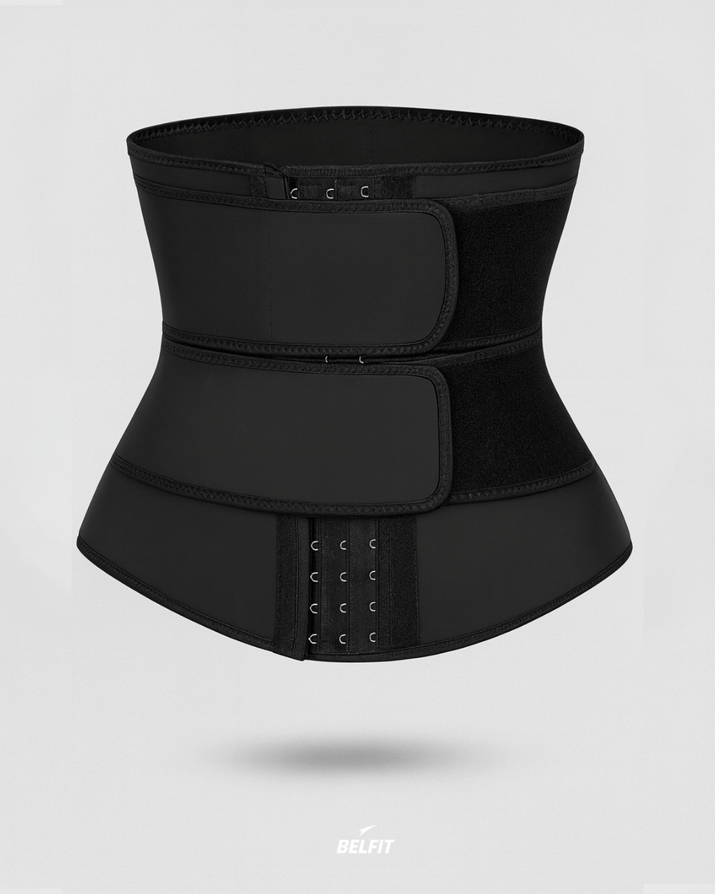 Gaine Amincissante - BodyShape Double Belts Black / XXXL