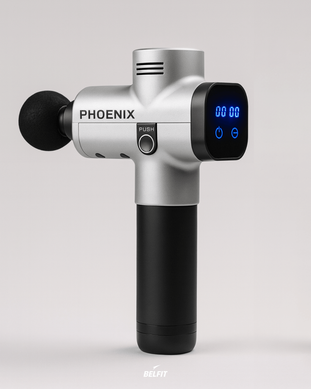 Pistolet de massage - Phoenix LCD Gris / EU Plug