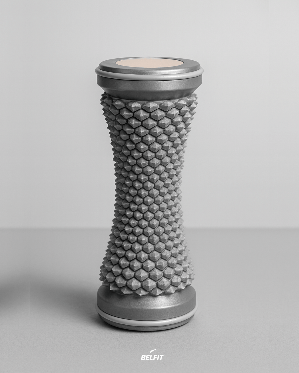 Petit rouleau de massage à picots Gris