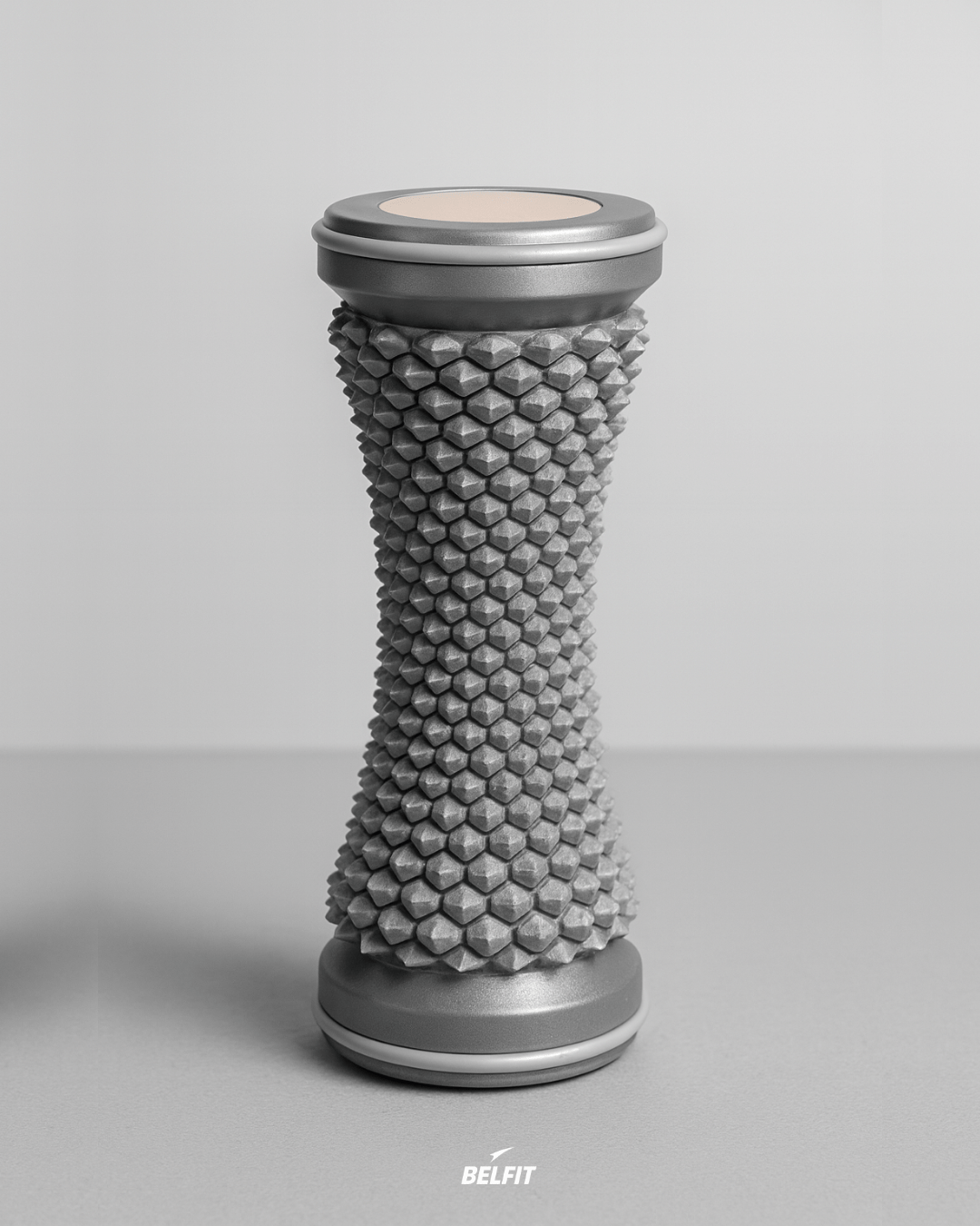 Petit rouleau de massage à picots Gris