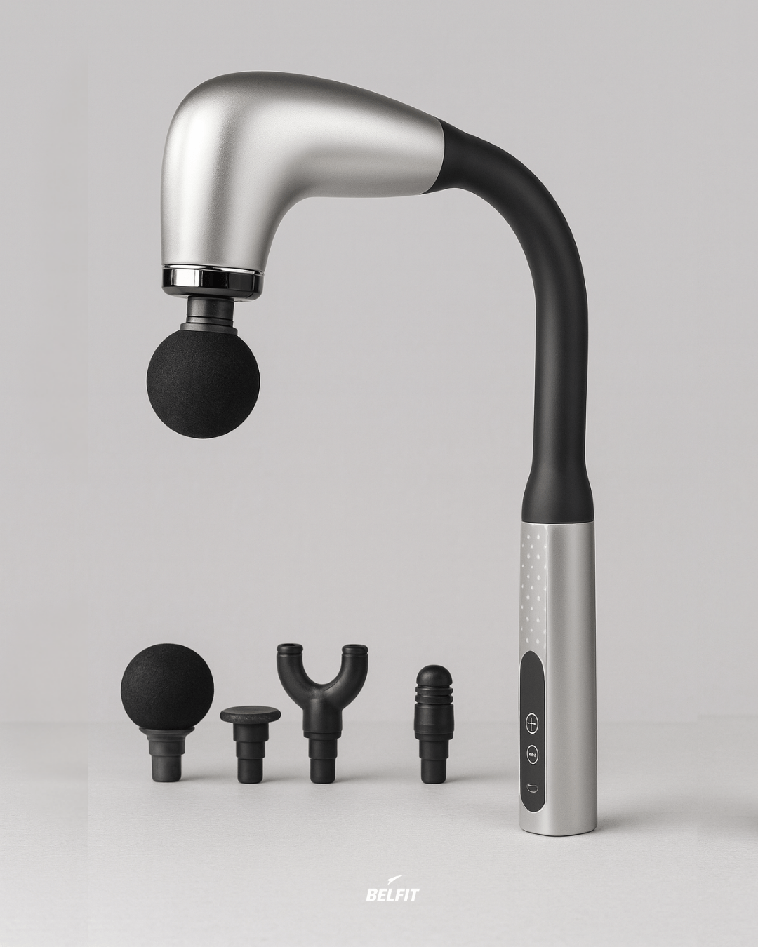 Pistolet de massage U shape   Gris