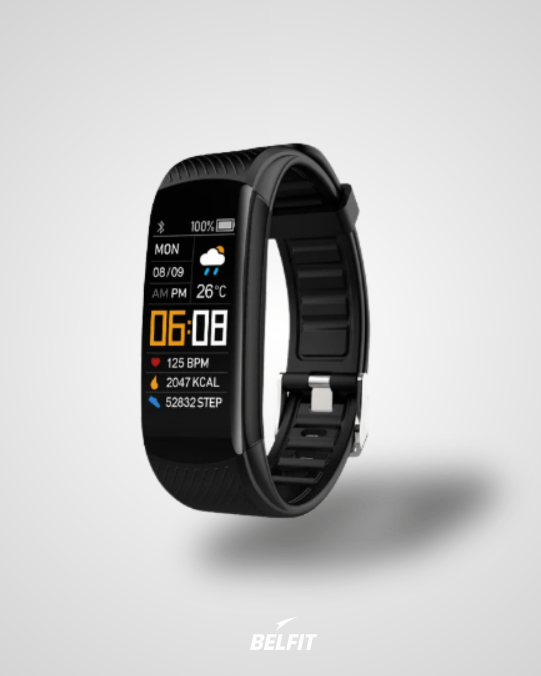 Bracelet connecté - FitBand Noir