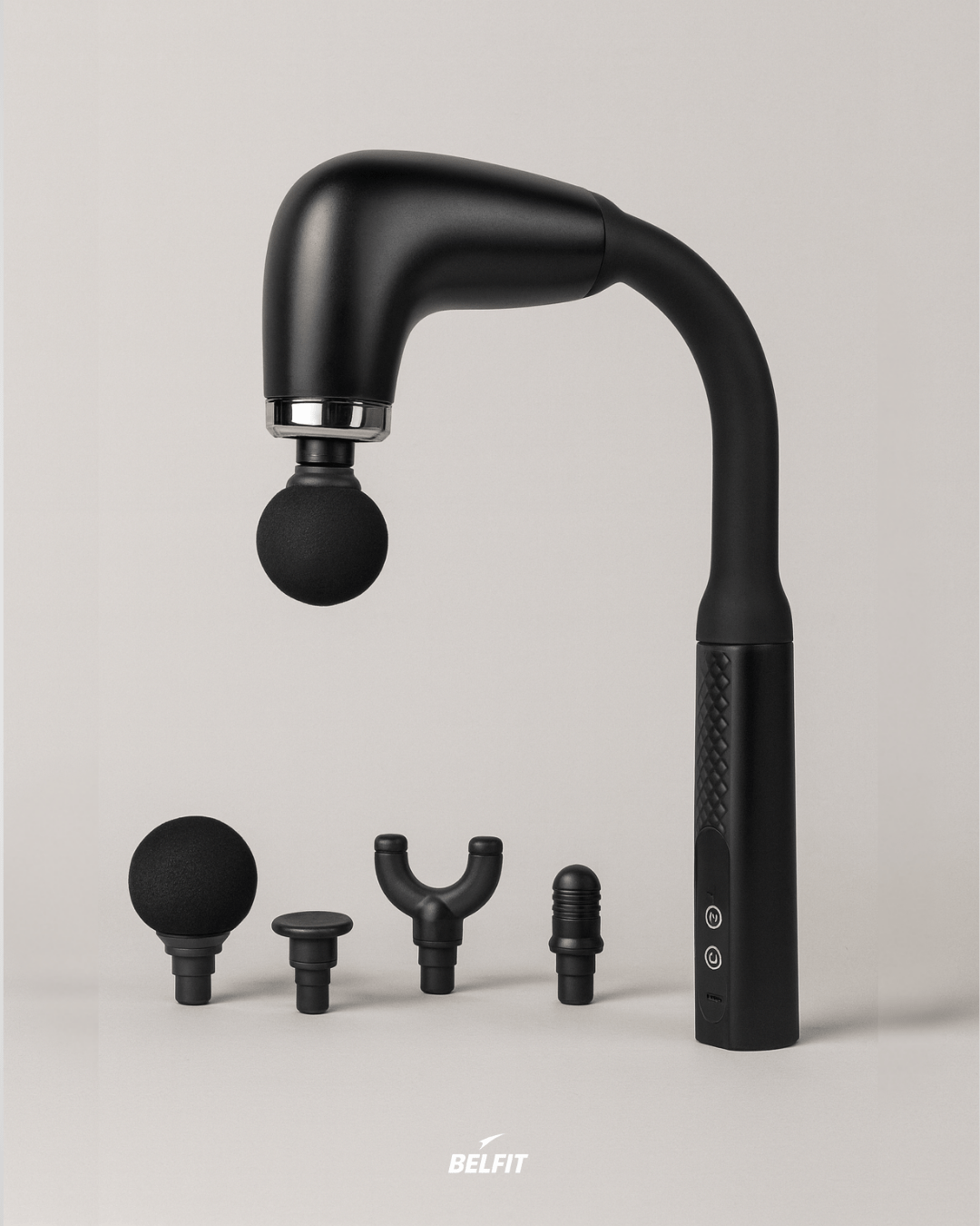 Pistolet de massage U shape   Noir