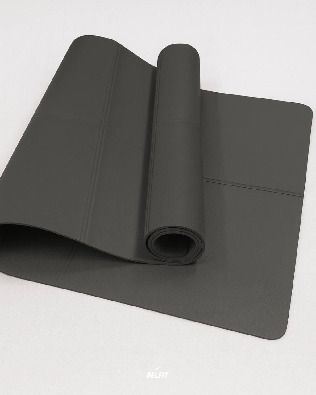 Tapis de yoga - FlexiFold noir