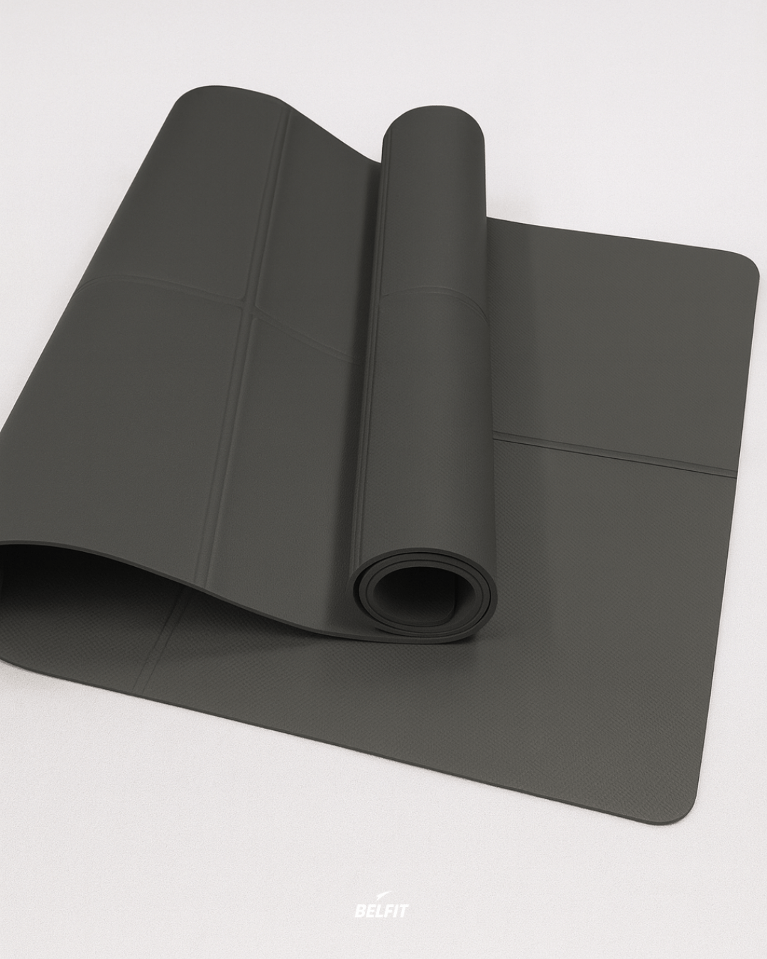 Tapis de yoga - FlexiFold noir