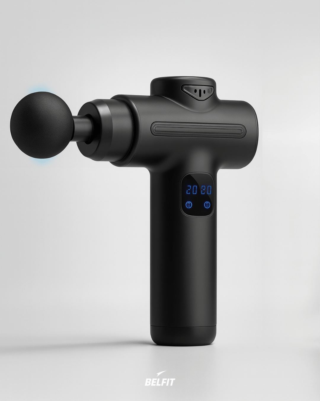 Pistolet de Massage - ErgoFlow Noir / Type C Charge