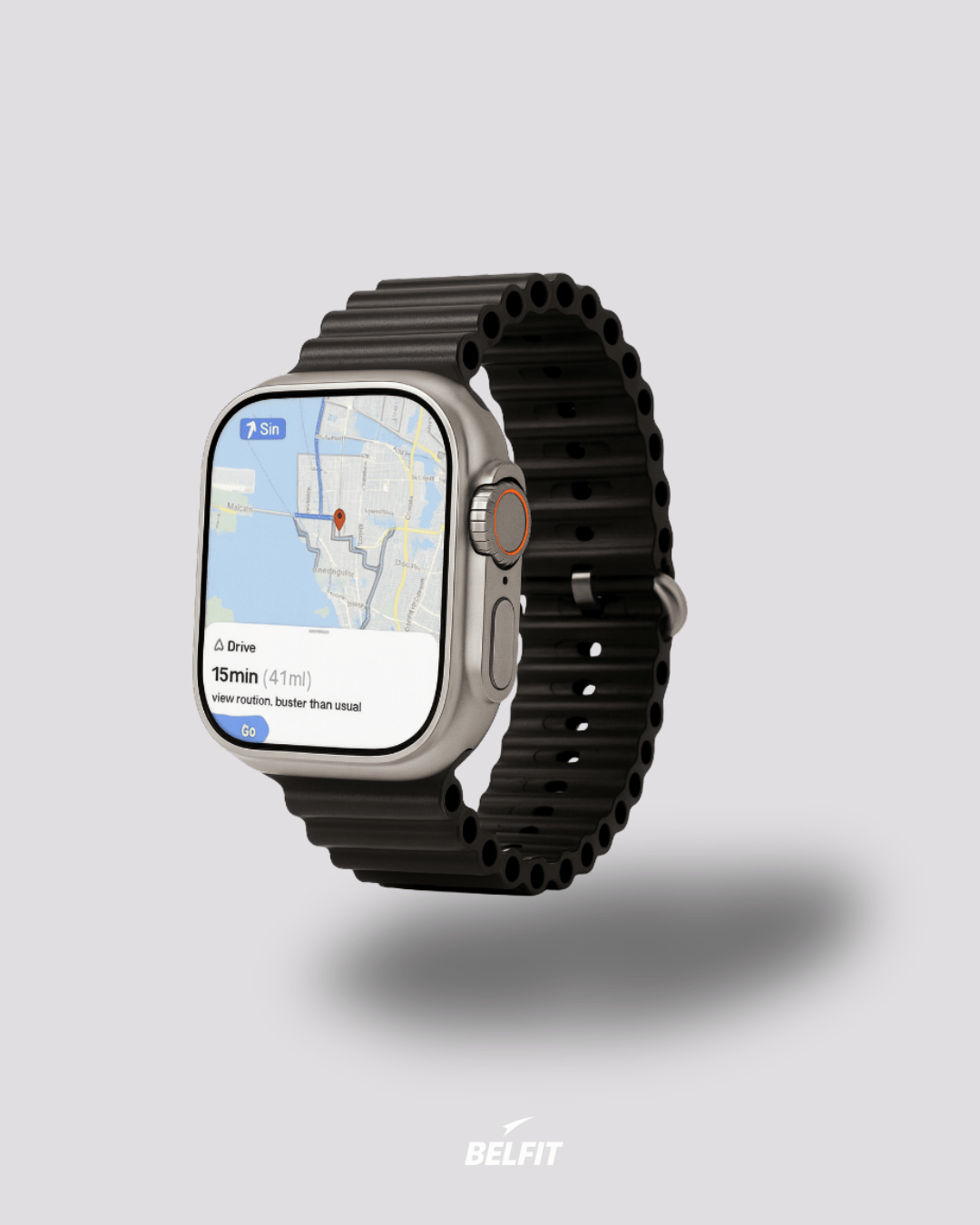 Montre Connectée - AuraSmart Noire