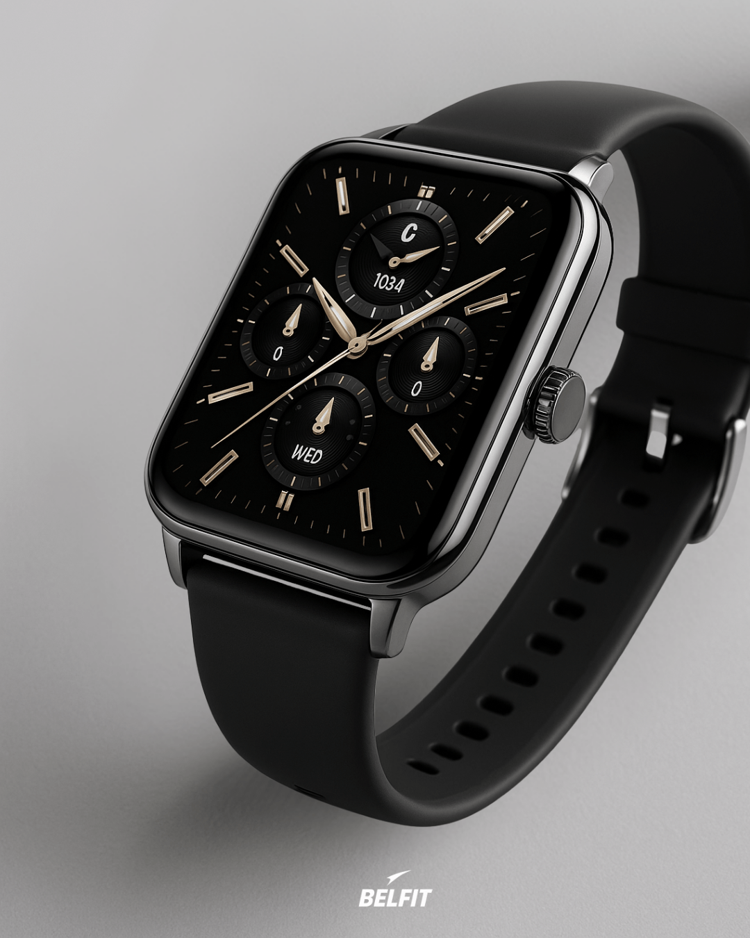 Montre Connectée - FlowWatch Pro Noire+