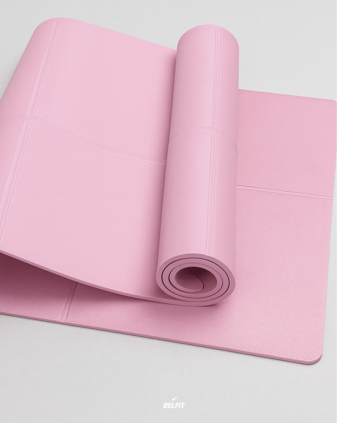 Tapis de yoga - FlexiFold rose