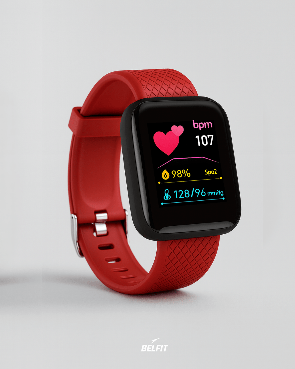 Montre connectée - ZenTime Rouge