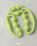 Rouleau de Massage Ergonomique Vert